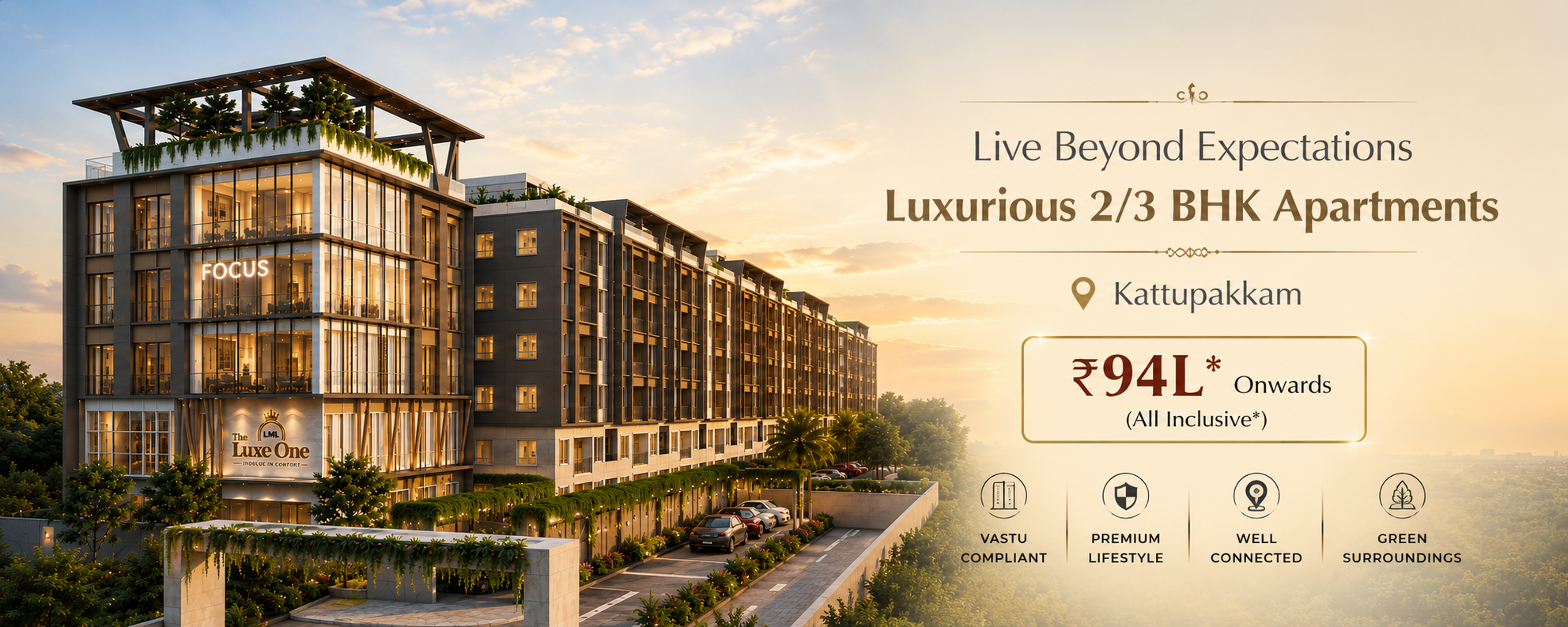 LML The Luxe One β Own Your Dream Home in Kattupakkam, starting at βΉ94 Lakhs