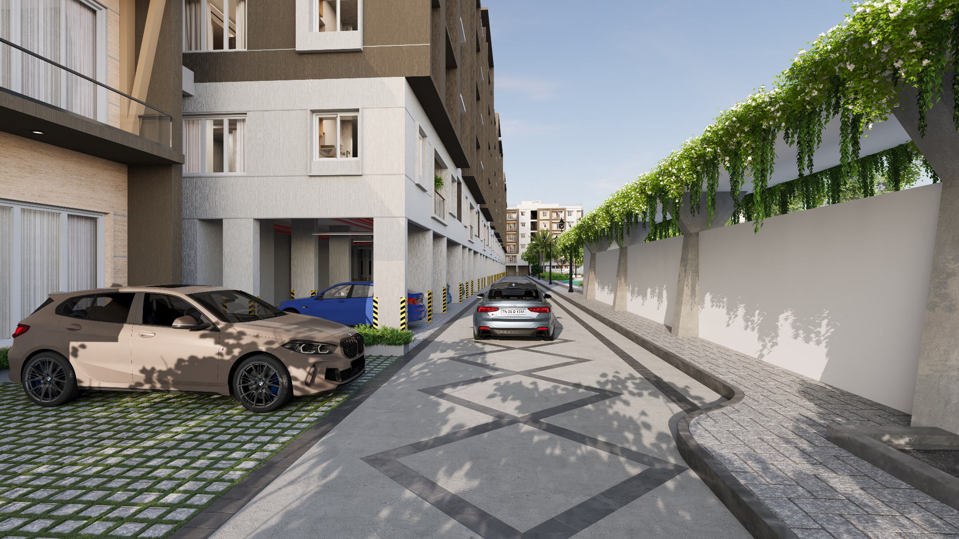 Paved Driveway